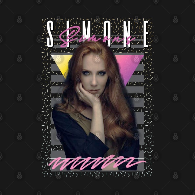 Epica /// Simone Simons Retro Style Fan Art by Madesu Art