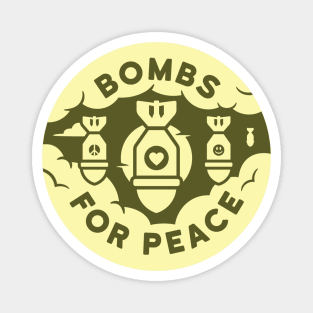 Bombs For Peace Magnet