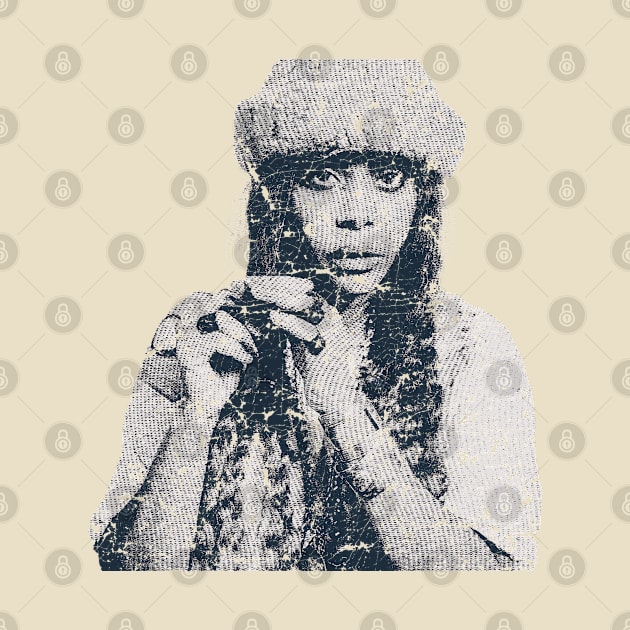 Erykah Badu - VINTAGE SKETCH DESIGN by Wild Camper Expedition