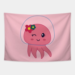 Cute Octopus Tapestry