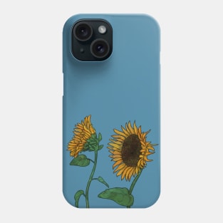 Blooming Sunflower Phone Case