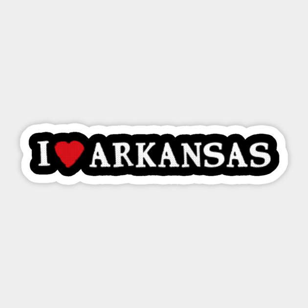 Arkansas Ar I Love My State Arkansas Sticker Teepublic Uk Are you searching for love logo png images or vector? teepublic