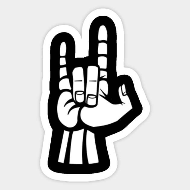 I Love You Hand Sign American Sign Language Asl Gift Apparel Sticker Teepublic