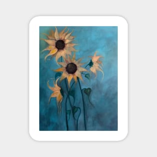 sunflowers Magnet