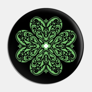 Shamrock Design Pin