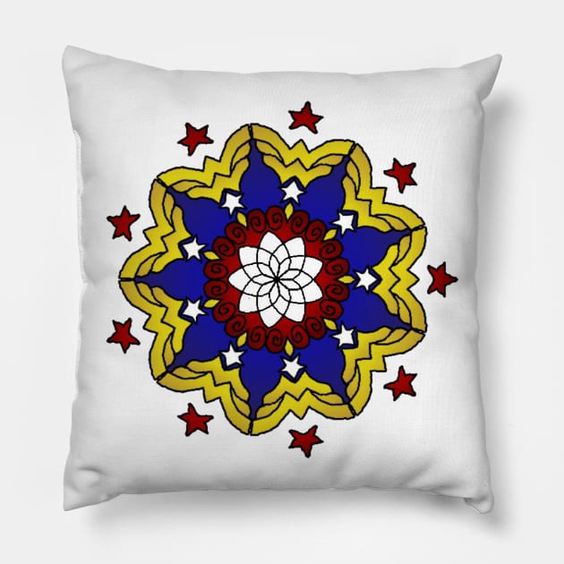 Warrior Woman Pillow by Silv3rMcK3nzi3