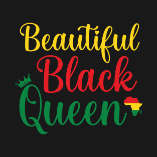 Afrinubi - Beautiful Black Queen T-Shirt