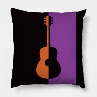 Acoustic Guitar Jazz Rock n Roll Pillow