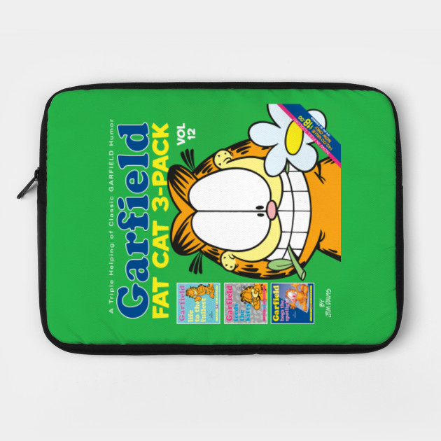 Garfield Fat Cat 3 Pack Vol 12 Garfield Laptop Case Teepublic