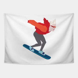 extrem snowboard Tapestry