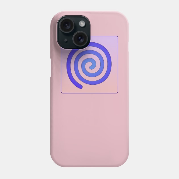 Nazca Spiral Phone Case by Erno