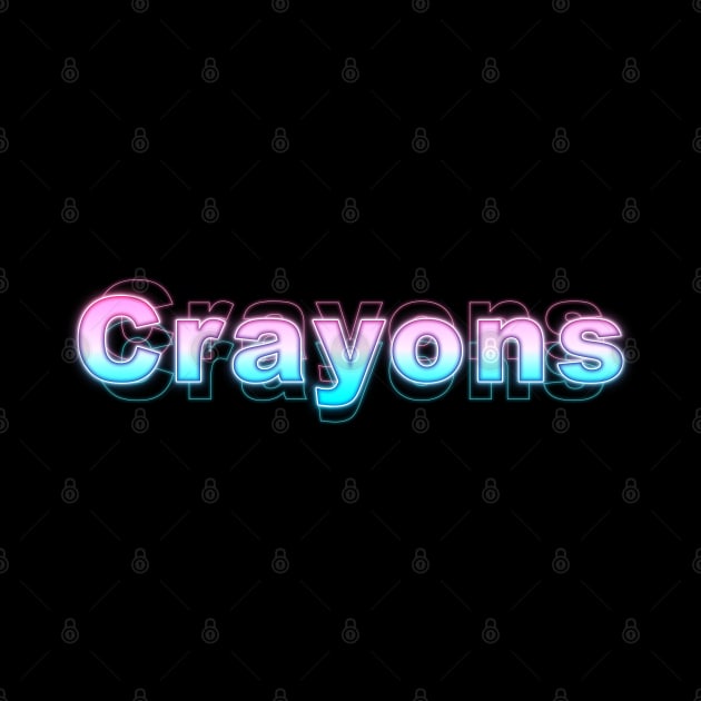 crayons by Sanzida Design