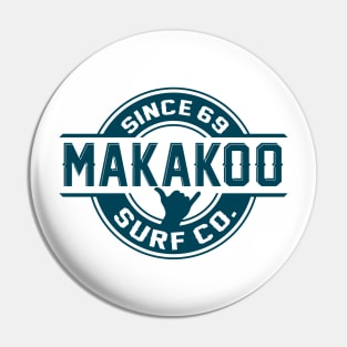 Makakoo Surf Co. Shaka Pin