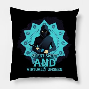 Ninja Hacker Pillow