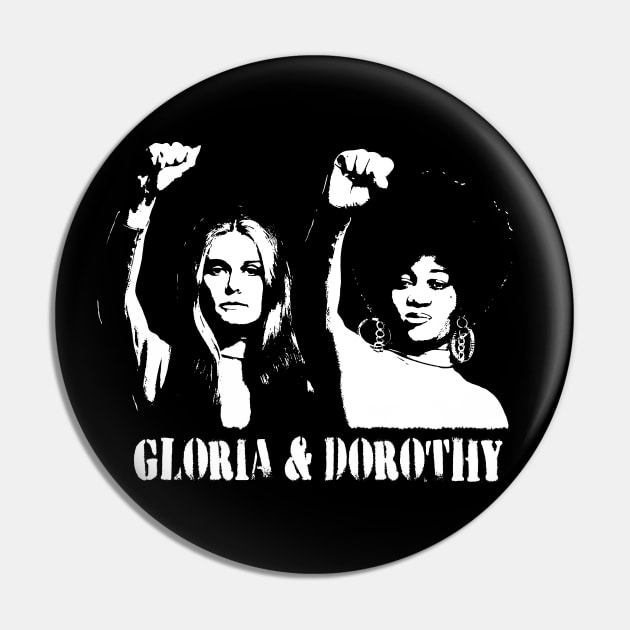 GLORIA & DOROTHY Stencil Pin by IconStencils