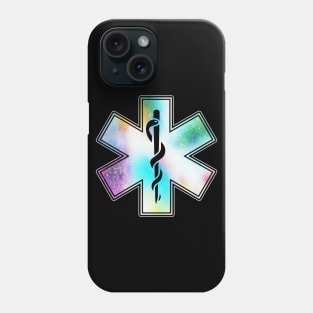 Star of Life-Splatter Phone Case