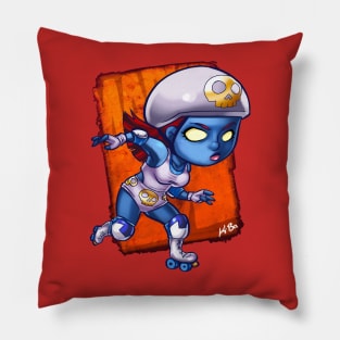 Superhero Roller Derby Mystique Pillow