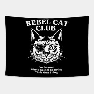 Rebel Cat Pirates Tapestry