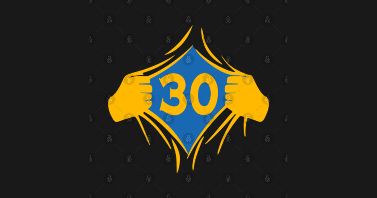 Super Curry 30 Stephen Curry Sticker TeePublic