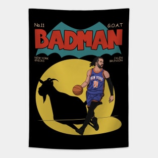 Jalen Brunson Bad Man Tapestry