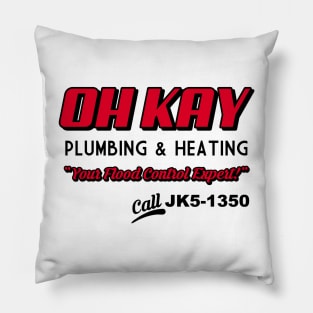 Plumbing & Heating Christmas movie Pillow