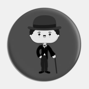 Charlie Chaplin Pin