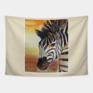 Zebra T-Shirt Tapestry