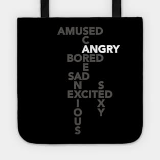 Angry Emotion Sci Fi Shirt Tote