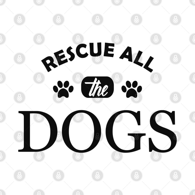 Dog - Rescue all the dogs by KC Happy Shop