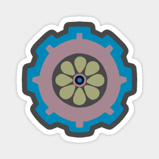 Cool Circular Design Magnet