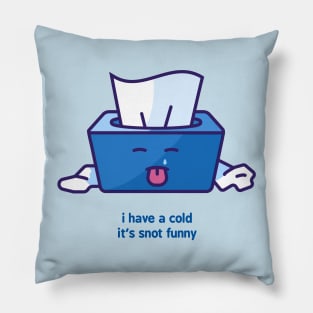 Snot Funny Pillow