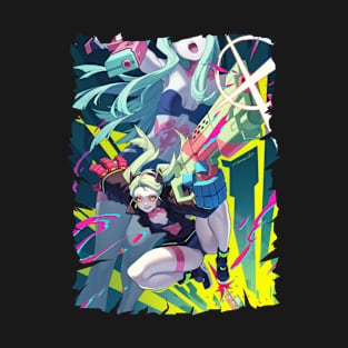 GUN REBECCA FRIEND ANIME MERCHANDISE T-Shirt