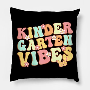 Kindergarten Vibes  Kindergarten Teacher Kids Pillow