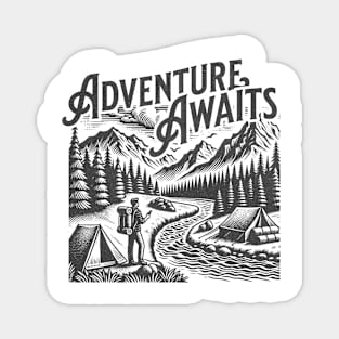 Adventure Awaits Magnet