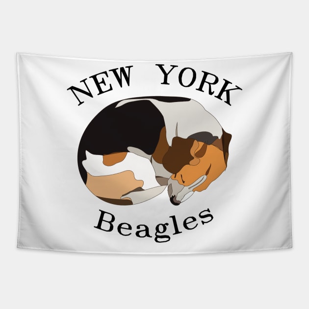 New York Beagles Tapestry by Window House