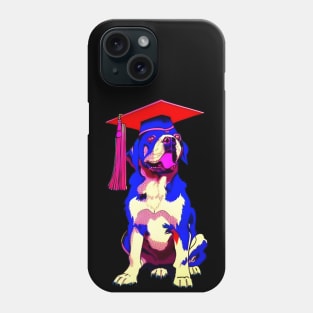 Graduation 2023 Dog With Graduation Cap Phone Case