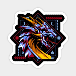 king dragon head Magnet