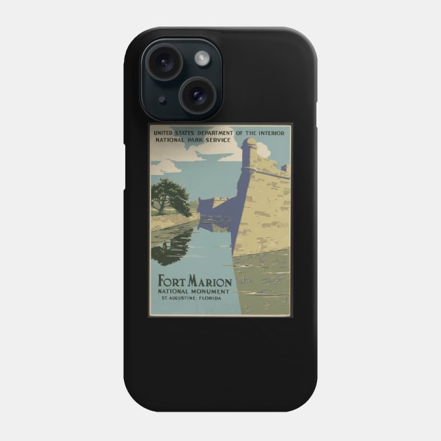 Fort Marion St. Augustine Florida Phone Case by 3ric-
