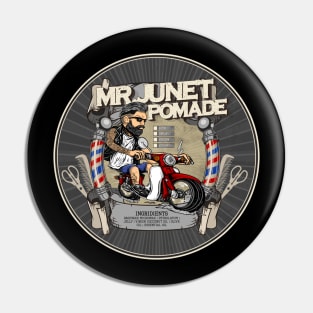 Mr. Junet Barbershop Pin