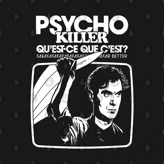 Talking Heads - Psycho killer by CosmicAngerDesign