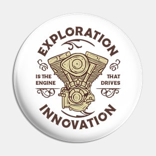 Exploration Innovation Pin