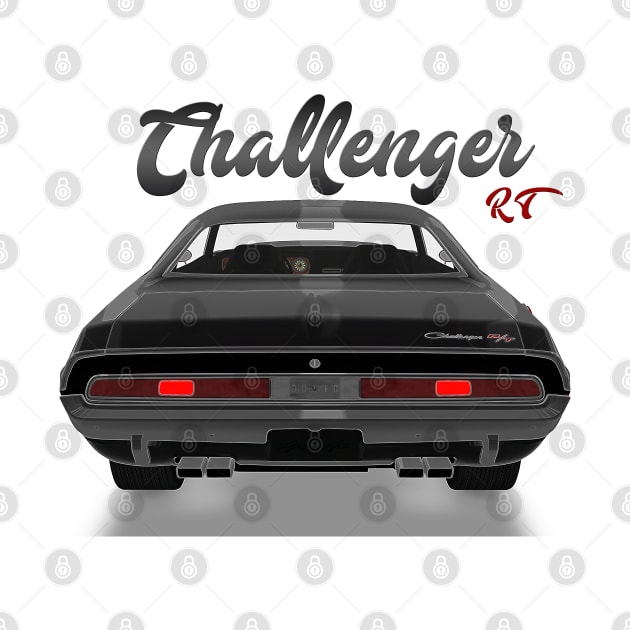 Challenger RT Black back by PjesusArt