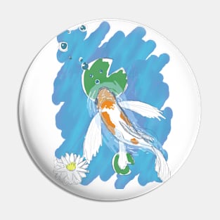 Tranquil Koi Pin