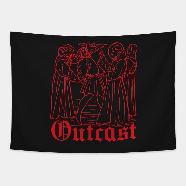 Outcast Tapestry by Mansemat