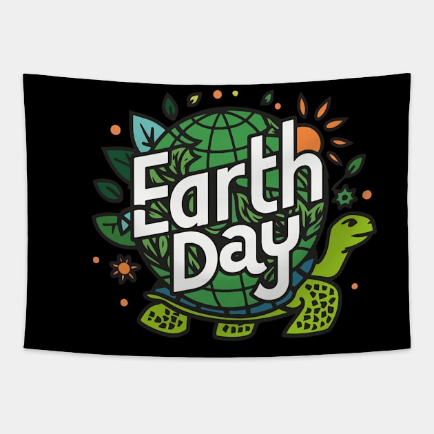 Earth Day – April Tapestry by irfankokabi
