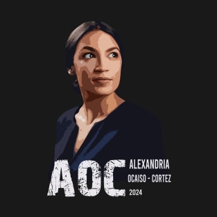 Alexandria Ocasio Cortez 2024 T-Shirt