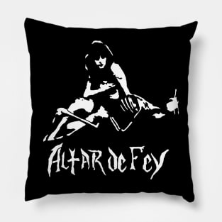 Altar De Fey Musical Goth Pillow