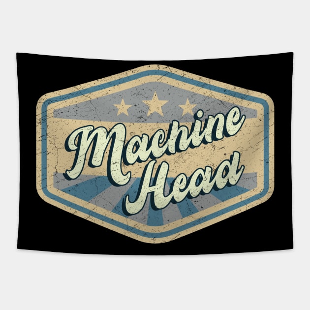 vintage Machine Head Tapestry by KOKOS PAPA