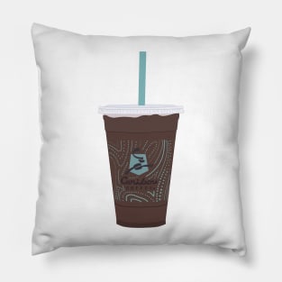 Iced Mocha Drawing Pillow