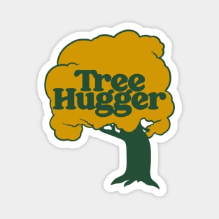 Tree Hugger Vintage Magnet